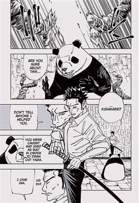 panda jjk | atsuya kusakabe | Anime quotes inspirational, Manga, Jujutsu