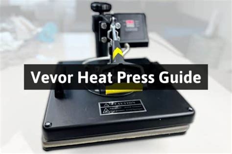 Vevor Heat Press Guide - Review and Tips - AB Crafty