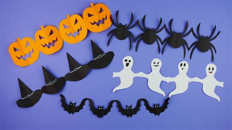 How To Make Halloween Paper Decorations