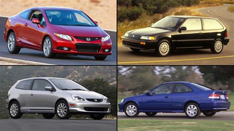 A Brief History of Honda Civic Generations