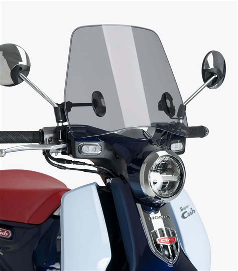 Puig Trafic Smoked Windshield Honda Super Cub C125 3490H