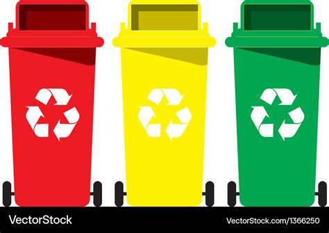 Recycle bin Royalty Free Vector Image - VectorStock