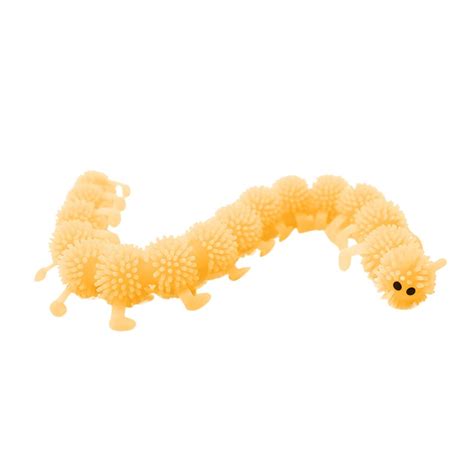 Yellow String Worm Monkey Noodle Fidget Toy for Stress Relief | Monkey ...