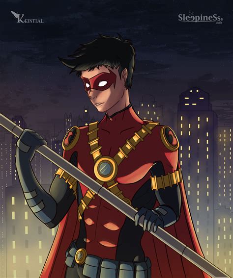 ArtStation - Red Robin (Tim Drake) fanart