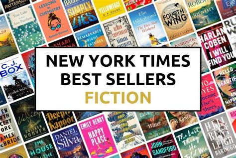 The New York Times Best Seller List New York Times Famous Sellers 2024 Fiction Books - Storm ...