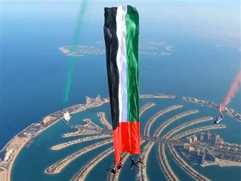 UAE National Day: Sheikh Hamdan uploads video of UAE flag setting a World Record in Dubai skies ...