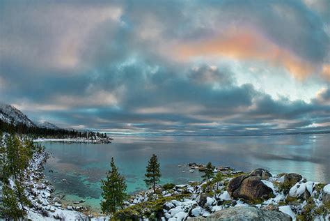 Sand Harbor Sunset Photograph by Martin Gollery - Fine Art America