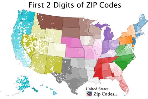 Free ZIP code map, zip code lookup, and zip code list