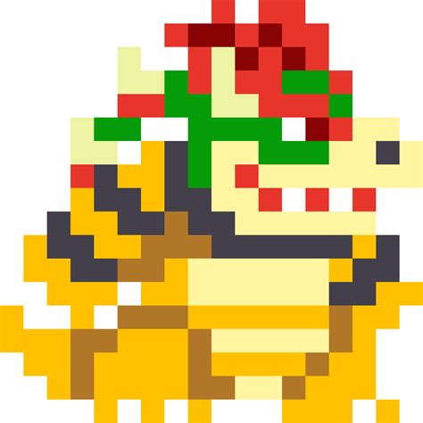 Thumb Image - Bowser Pixel Art Super Mario Maker - 1260x1260 Wallpaper - teahub.io