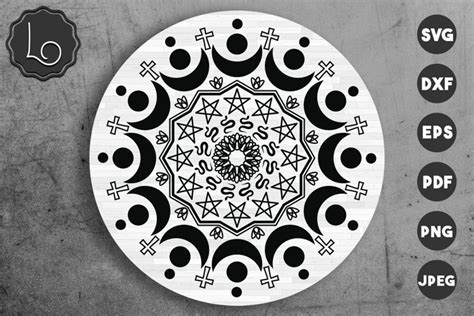 Gothic Mandala SVG File