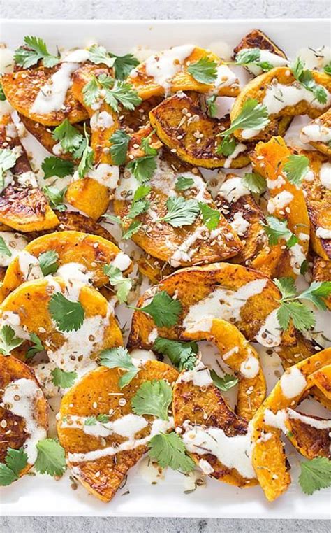 Roasted Butternut Squash with Yogurt and Sesame Seeds: Inspired by Yotam Ottolenghi, we use ...