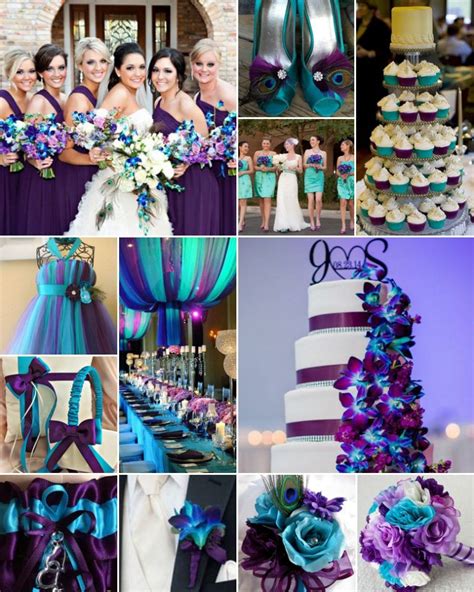 Plum and turquoise weddings – Artofit