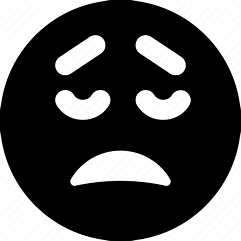 Smiley, devastated, chat, message, emoji, face icon - Download on Iconfinder