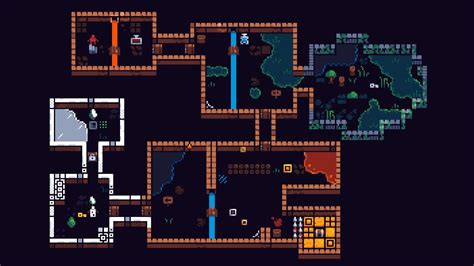 I've made a free pixelart dungeon tileset for all you dungeon needs :) : r/roguelikedev