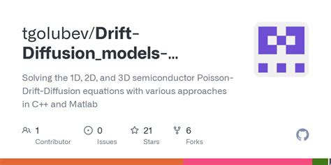 GitHub - tgolubev/Drift-Diffusion_models-Cpp_Matlab: Solving the 1D, 2D, and 3D semiconductor ...