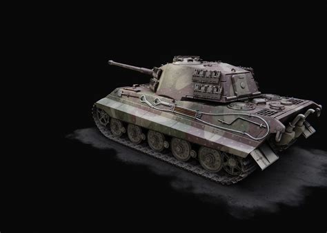 ArtStation - Panzer VI - Tiger II - German Heavy Tank | Game Assets