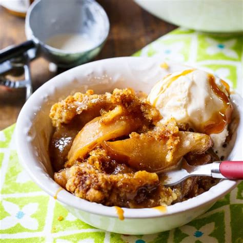 Slow Cooker Apple Cobbler - Spicy Southern Kitchen