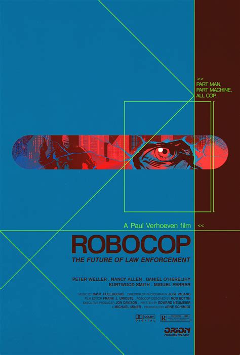 ROBOCOP MOVIE POSTER on Behance