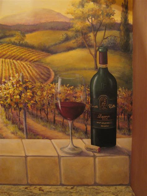 Wine Cellar Murals – Art by Terry