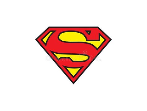 Superman Logo White Background