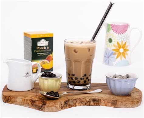 Peach & Passion Fruit Bubble Tea – Ahmad Tea Recipe