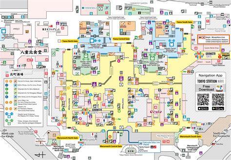 Tokyo Station Map/Area Map｜Tokyo Station City