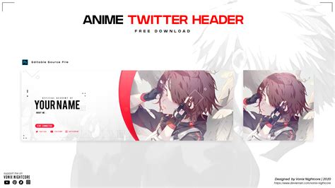 Anime Banner - Free Template :: Behance