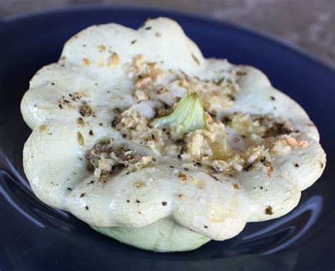 Roasted Pattypan Squash - Barefeet in the Kitchen