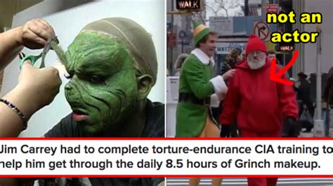 The Grinch Makeup Jim Carrey Behind The Scenes - Mugeek Vidalondon