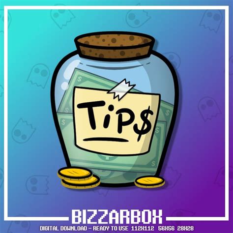 TIP JAR Twitch Emote / Twitch Emotes / Twitch Stream / Discord Emotes / Streamer / Streaming ...