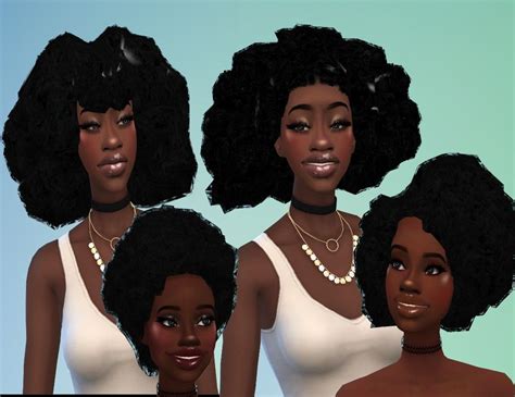 Sims4 alpha hair