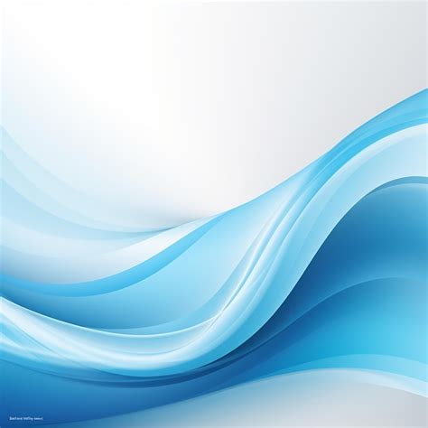 Premium AI Image | Photo of blue color variations gradient wave curve lines designs on white ...