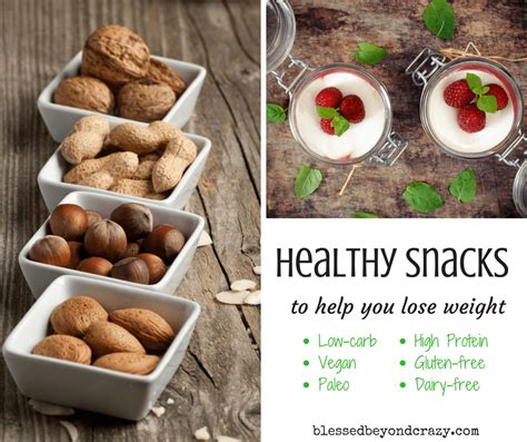 Healthy Snacks to Help You Lose Weight - Allergy Friendly List