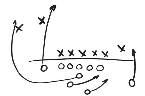 Football Play Diagram Template - ClipArt Best