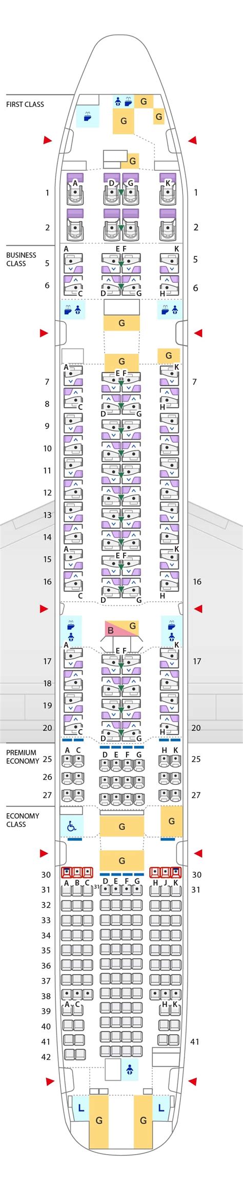 Delta Boeing 777 300er Seat Map | Brokeasshome.com