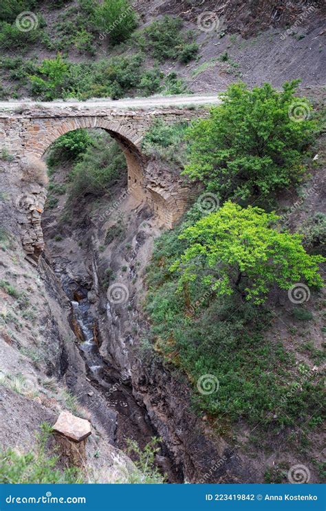 Old Bridge In Dagestan Mountains Stock Photography | CartoonDealer.com #30450926