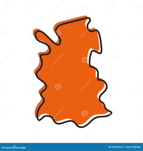 Matara District of Sri Lanka Vector Map Illustration Stock Vector - Illustration of lanka ...