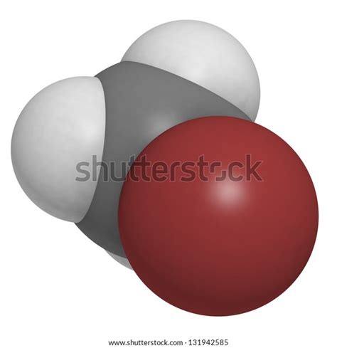 Bromomethane Methyl Bromide Pesticide Fumigant Soil Stock Illustration ...