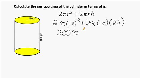 Finding the Surface Area of a Cylinder: Formula and Tasks - Healthy ...