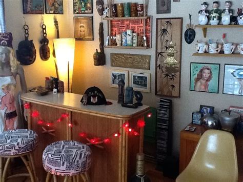 Tiki bar decor at home -- readers photos of their tiki style | Tiki bar decor, Tiki bar, Bar decor