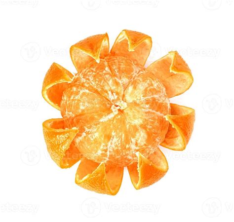 Orange peel fruit isolated on white background 10742897 Stock Photo at Vecteezy