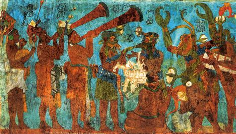 Murals of Bonampak Ancient China, Ancient Art, Ancient History, Tribes Of The World, Ancient ...