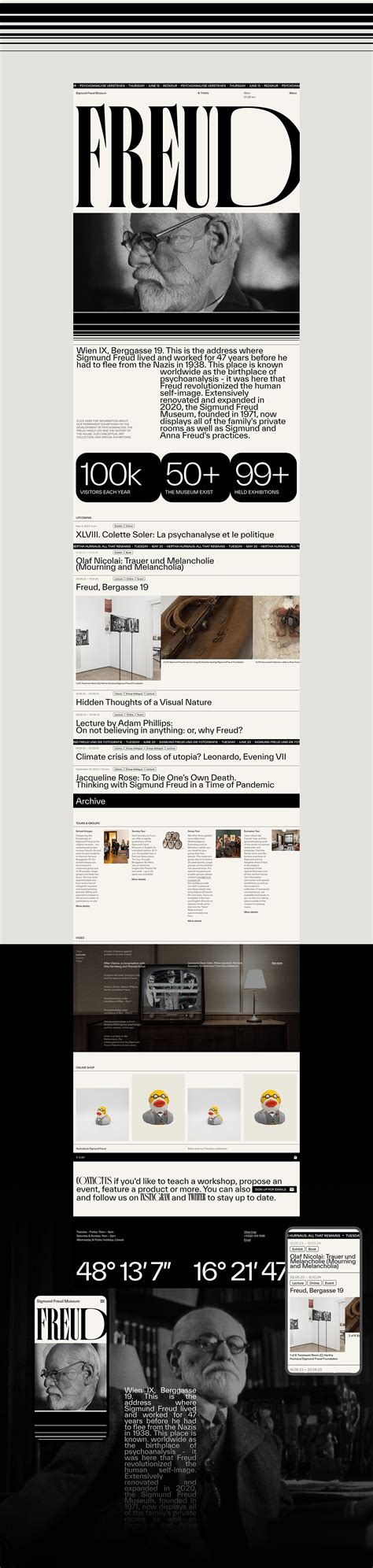 Sigmund Freud Museum :: Behance