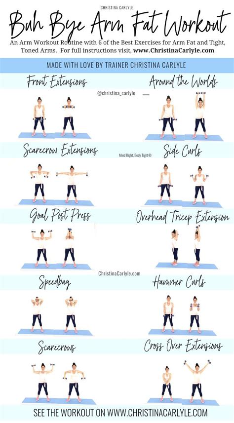 Simple Arm Workouts With Weights