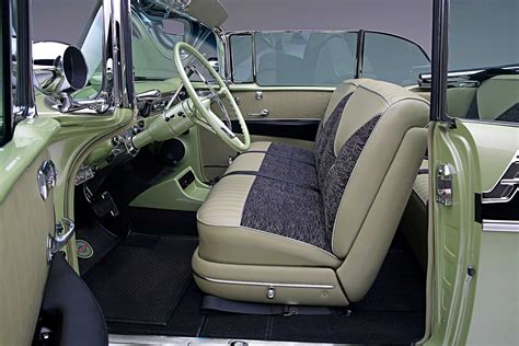 1956 Chevrolet Bel Air interior - Lowrider