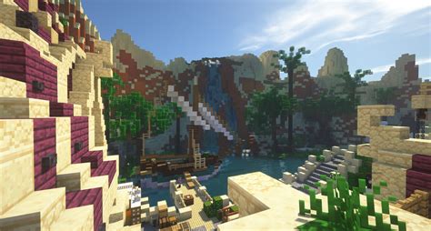 Oasis Survival Spawn Minecraft Map