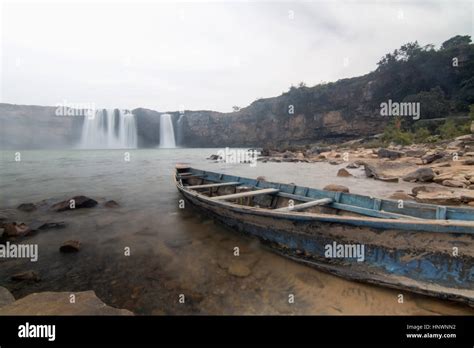 Chitrakoot waterfall, Chitrakoot, Chhattisharg. Located at a distance of 38 kilometers (24 miles ...