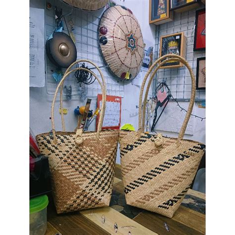 Bakul anyaman rotan sarawak | Shopee Malaysia