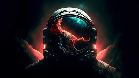 AI-Generated Astronaut Illustration Wallpaper for PC in 2023 ...