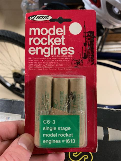 Estes Model Rocket Engines : r/nostalgia